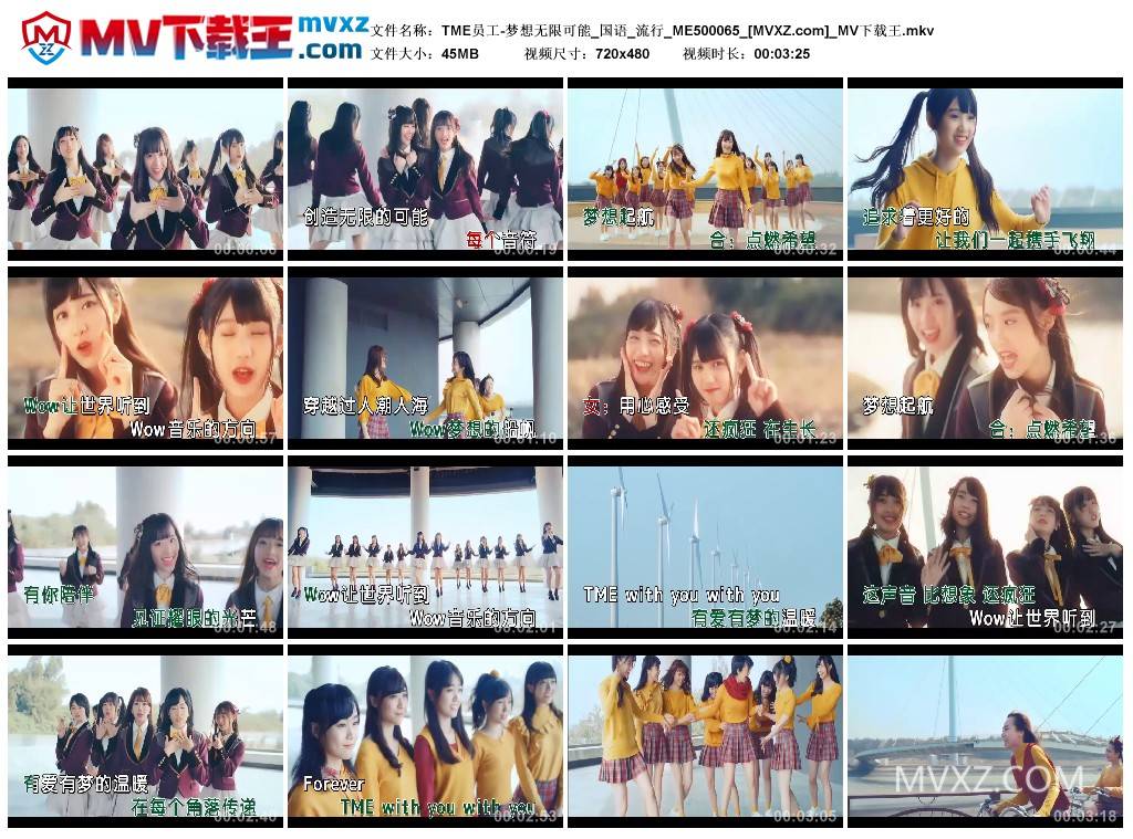 TME员工-梦想无限可能_国语_流行_ME500065